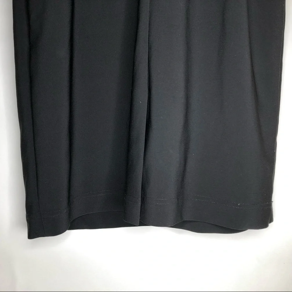 ADRIANNA PAPELL little black dress with decorative chest and back; size … - Picture 6 of 13